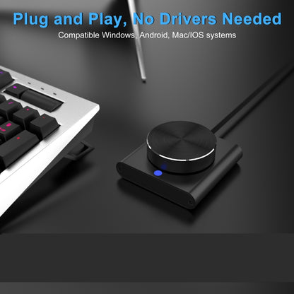 USB Computer Volume Adjuster Multimedia Audio Line Controller Speaker Knob Switch