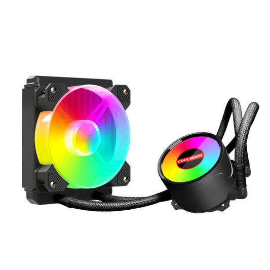COOLMOON RGB120 5V ARGB integrēts vienas rindas daudzplatformu procesora dzesētājs