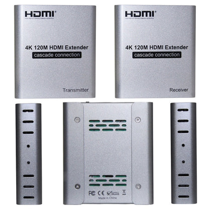 HDMI viena kabeļa 120 m raidītājs/uztvērējs pagarinātājs 4K HD raidītājs