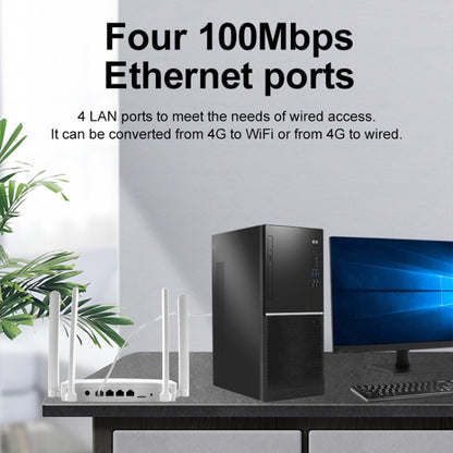 4G CPE bezvadu spraudņa maršrutētājs WiFi 6 tīkla tīklājs, ES spraudnis