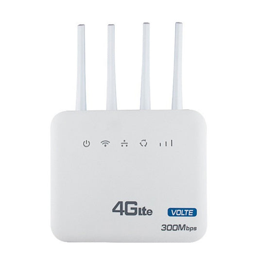4G WiFi6 VOLTE CPE bezvadu SIM kartes maršrutētājs ar RJ45+RJ11, ASV spraudni