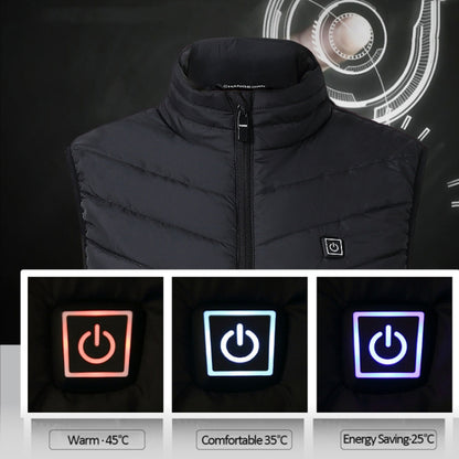 4 зона единого управления USB Electric Heating Undershirt интеллектуальное теплый жилет