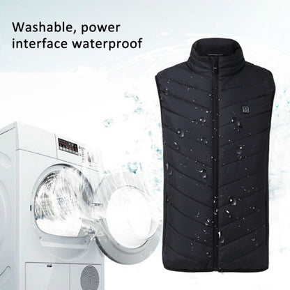 4 зона единого управления USB Electric Heating Undershirt интеллектуальное теплый жилет
