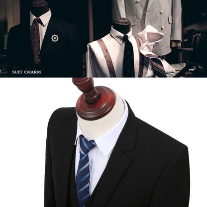 3pcs /Set Men Formal Business Suit Blazers Wedding Dress Groom Group Suits