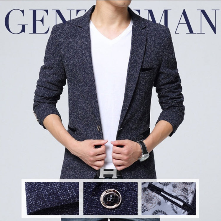 Men Casual Suit Blazer Slim Business Suit Jacket