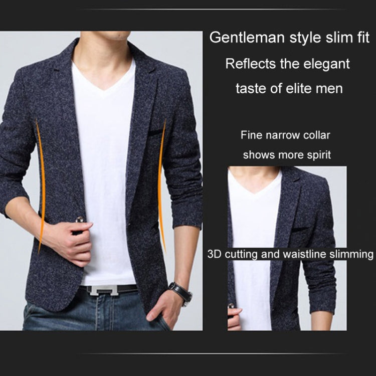 Men Casual Suit Blazer Slim Business Suit Jacket