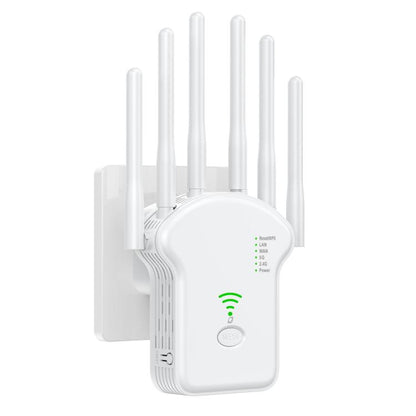 Urant U13 1200Mbps 2.4G/5G divu joslu WiFi atkārtotāja signāla pastiprinātājs