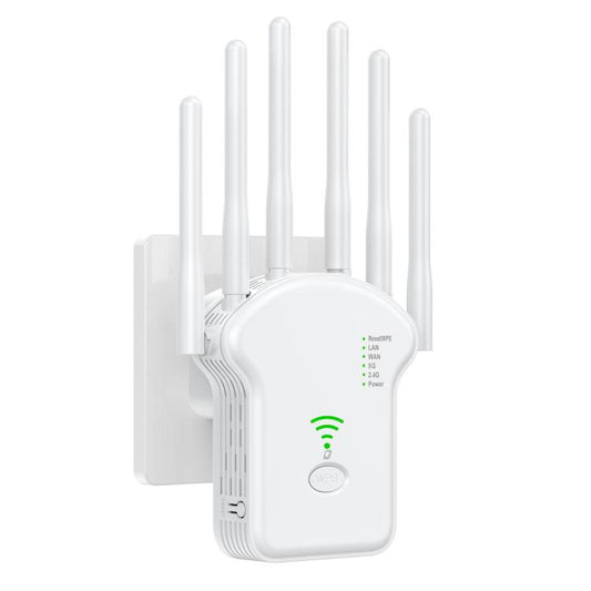 Urant U13 1200Mbps 2.4G/5G divu joslu WiFi atkārtotāja signāla pastiprinātājs