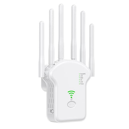 Urant U13 1200Mbps 2.4G/5G divu joslu WiFi atkārtotāja signāla pastiprinātājs