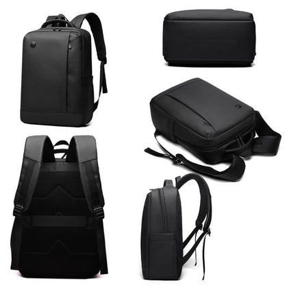WEPOEWR Men 14-inch Laptop Backpack Waterproof Large Capacity Business Commuter backpack