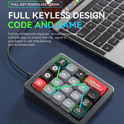 MKESPN K812 GASKET Aluminum Alloy RGB Hot-Swap Customized Wired Mini Mechanical Gaming Keyboard