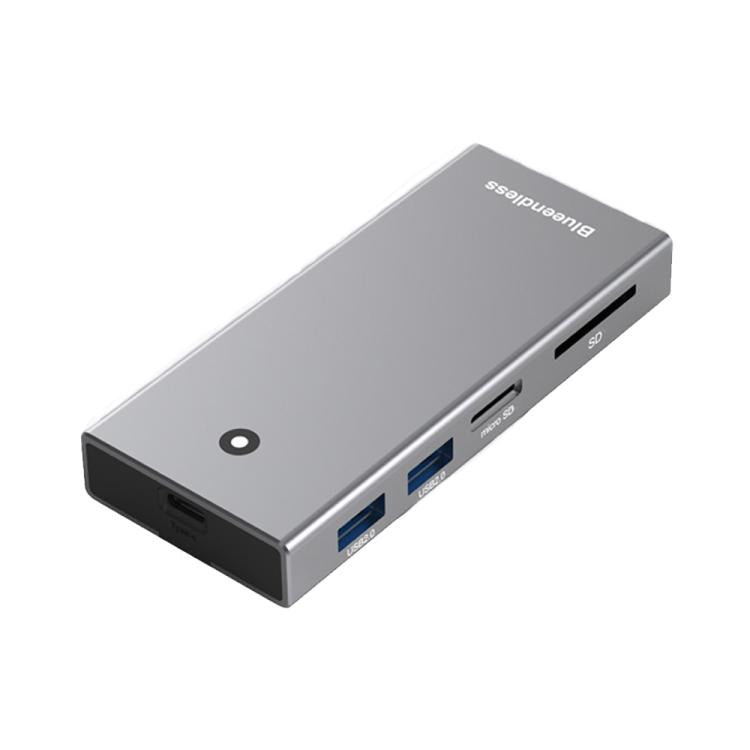 Blueendless M.2 Nvme/Sata Dual-Protocol Hard Disk Box HUB