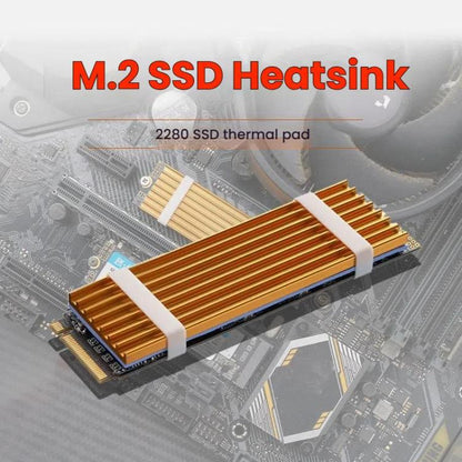 Радиатор для твердотельного накопителя FinalCool M.2 2280 NVMe SSD