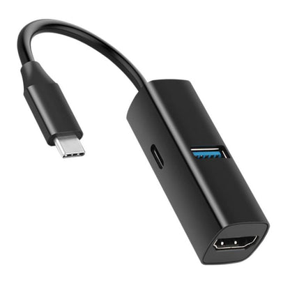 USB3.0+PD+HDMI 3 In 1 Docking Station 4K Projector Adapter