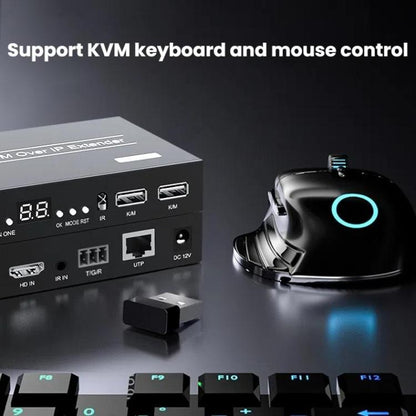 PWAY DT241M 150 m 1080P HD HDMI saderīgs tīkla kabeļa pagarinātājs