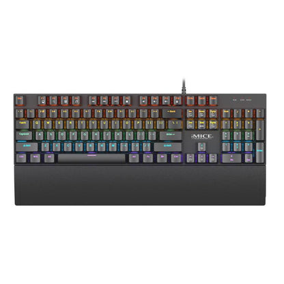 USB Wired RGB Mechanical Metal Gaming Keyboard