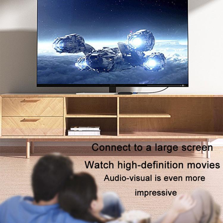 VegGieg V2.0 4K60Hz TV dekoderis Datora monitora projekcijas HDMI video savienojuma kabelis