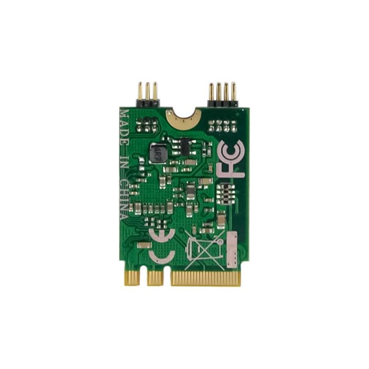 SUNWEIT ST7206 M.2 A+E RTL8125BG vienas pieslēgvietas RJ45 2.5G četrkāršā ātruma rūpnieciskā tīkla karte
