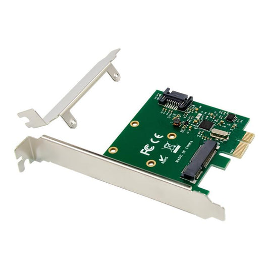 SUNWEIT ST58 PCIe X1 ASM1061 vienas pieslēgvietas MSATA 6Gbps SSD disku krātuves paplašināšanas karte