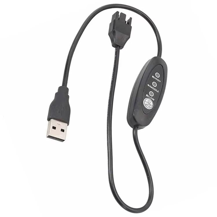 Кабель USB-Small 4-контактный с регулируемой скоростью для подключения вентилятора корпуса USB-12 В