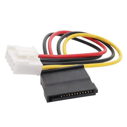 DVR barošanas kabelis 4P uz SATA 15P HDD kabeli