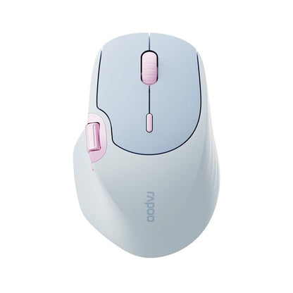 Rapoo MT560 3 režīmu bezvadu Bluetooth pele, ergonomiska galda un klēpjdatora pele