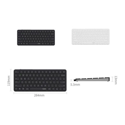 Беспроводная клавиатура Rapoo E9050L с тремя режимами Bluetooth. Бесшумная клавиатура для ноутбука.