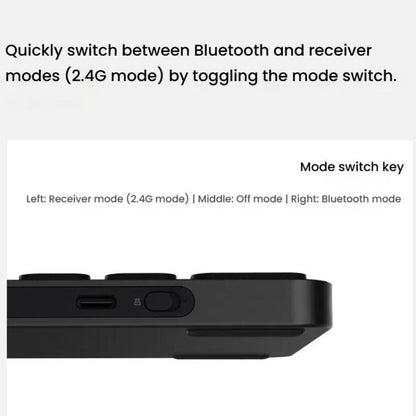 Беспроводная клавиатура Rapoo E9050L с тремя режимами Bluetooth. Бесшумная клавиатура для ноутбука.
