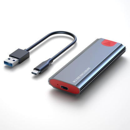 Корпус для твердотельного накопителя M.2 NVMe/SATA, внешний корпус USB-C 10 Гбит/с, поддерживает до 2 ТБ