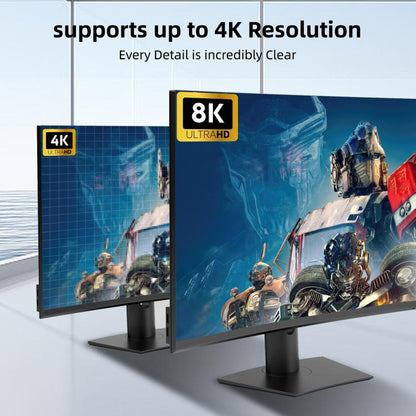 3 ieejas un 1 izejas HDMI slēdzis 8K 60Hz / 4K 120Hz datora HD konvertēšanai