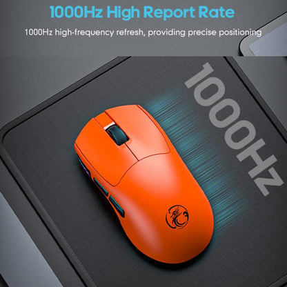 Игровая мышь iMICE G900 с 6 клавишами и разрешением 12800 точек на дюйм, перезаряжаемая, беспроводная мышь Tri-Ode