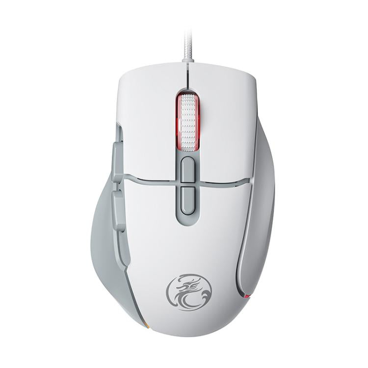 Проводная игровая мышь iMICE G800 с 7 клавишами, разрешением 7200 точек на дюйм, бесшумная, со светодиодной подсветкой