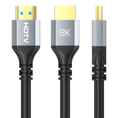 Кабель HDMI 2.1 «папа-папа» 8K HD для подключения к компьютеру, ноутбуку, монитору, телевизору