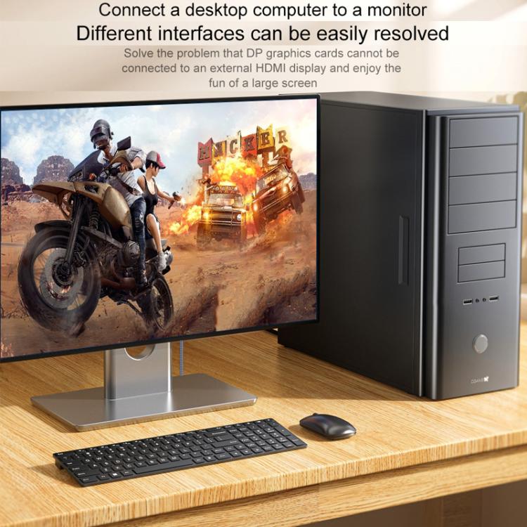 Кабель-переходник DP-HDMI 8K 60 Гц HD для подключения телевизора к компьютеру и проекционного монитора