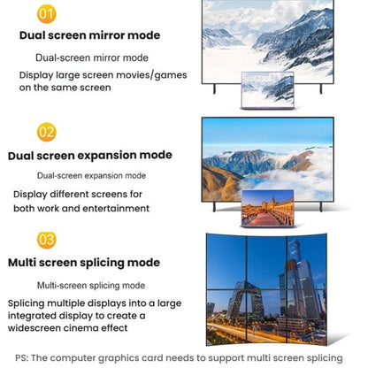 Кабель-переходник DP-HDMI 8K 60 Гц HD для подключения телевизора к компьютеру и проекционного монитора