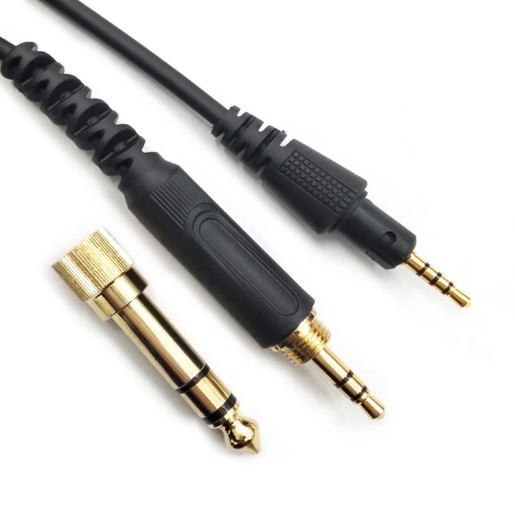 1,2 m austiņu atsperes audio kabelis, paredzēts Pioneer HDJ-CUE1 / HDJ-X7 / HDJ-S7 / HDJ-X5 / HDJ-S7