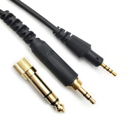 1,2 m austiņu atsperes audio kabelis, paredzēts Pioneer HDJ-CUE1 / HDJ-X7 / HDJ-S7 / HDJ-X5 / HDJ-S7