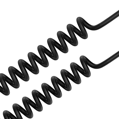 1,2 m austiņu atsperes audio kabelis, paredzēts Pioneer HDJ-CUE1 / HDJ-X7 / HDJ-S7 / HDJ-X5 / HDJ-S7