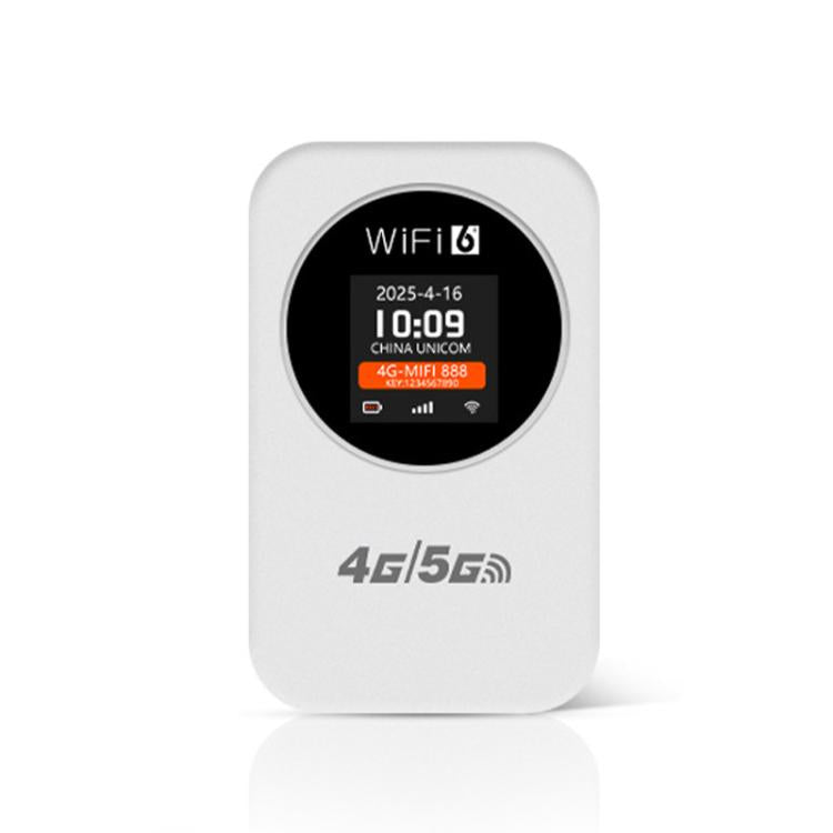 Портативный мобильный роутер 4G/5G WiFi, скорость 300 Мбит/с, с дисплеем времени, встроенный аккумулятор 3000 мАч
