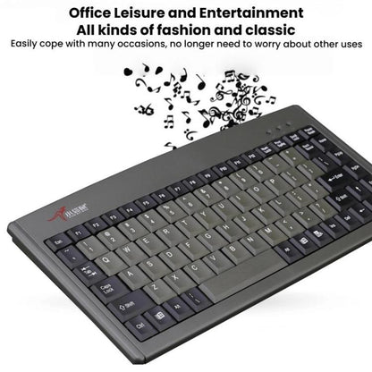 Little Kangaroo DS-3000 88 Key Wired Keyboard With Magnetic Ring Laptop Industrial Office Keyboard