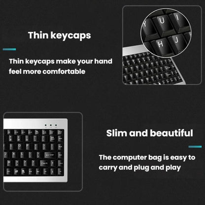Little Kangaroo DS-9821 DS-911 Laptop Industrial Wired Keyboard And Mouse Set