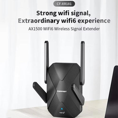 COMFAST CF-XR181 WiFi 6 двухдиапазонный беспроводной усилитель сигнала 1500 Мбит/с гигабитный беспроводной повторитель