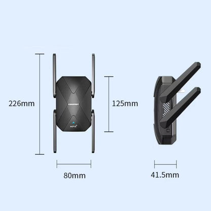COMFAST CF-XR181 WiFi 6 двухдиапазонный беспроводной усилитель сигнала 1500 Мбит/с гигабитный беспроводной повторитель