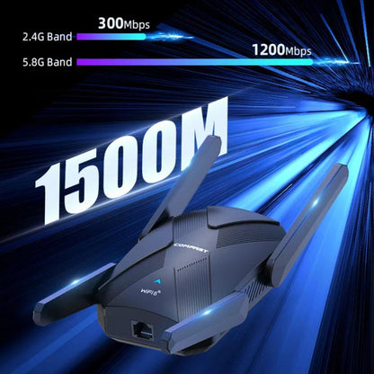 COMFAST CF-XR181 WiFi 6 двухдиапазонный беспроводной усилитель сигнала 1500 Мбит/с гигабитный беспроводной повторитель
