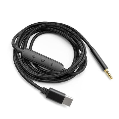Аудиокабель для наушников Type-C - 2,5 мм длиной 1,5 м для BOSE 700 QC25 QC35 OE2 SoundLink