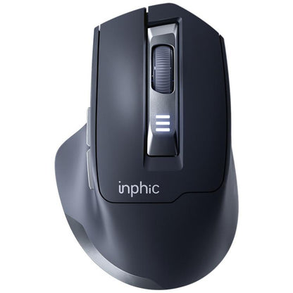 Беспроводная мышь Inphic M9 2.4G для бизнеса, офиса, дома, эргономичная, беззвучная, компьютерная мышь