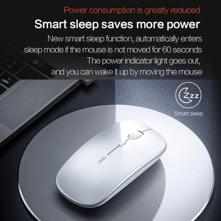 Беспроводная Bluetooth-мышь Inphic M1 PRO с тремя режимами зарядки и беззвучным режимом с индикатором уровня заряда батареи