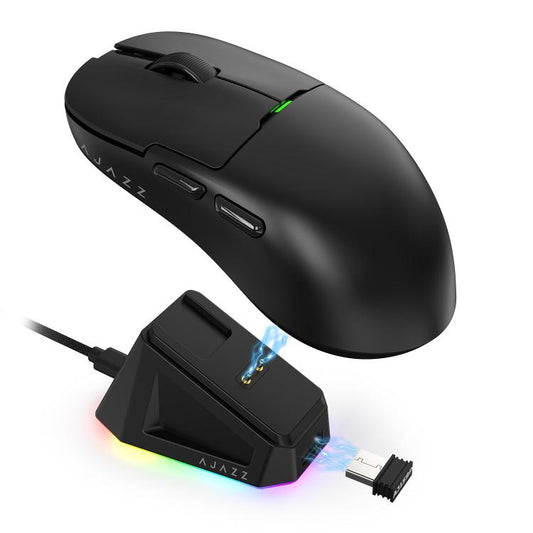 Ajazz 2.4G / Wired Dual Mode Gaming Mouse PAW3395 Chip