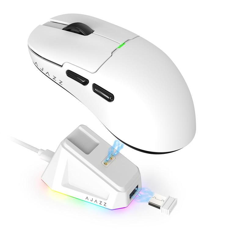 Ajazz 2.4G / Wired Dual Mode Gaming Mouse PAW3395 Chip