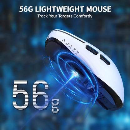 Ajazz 2.4G / Wired Dual Mode Gaming Mouse PAW3395 Chip